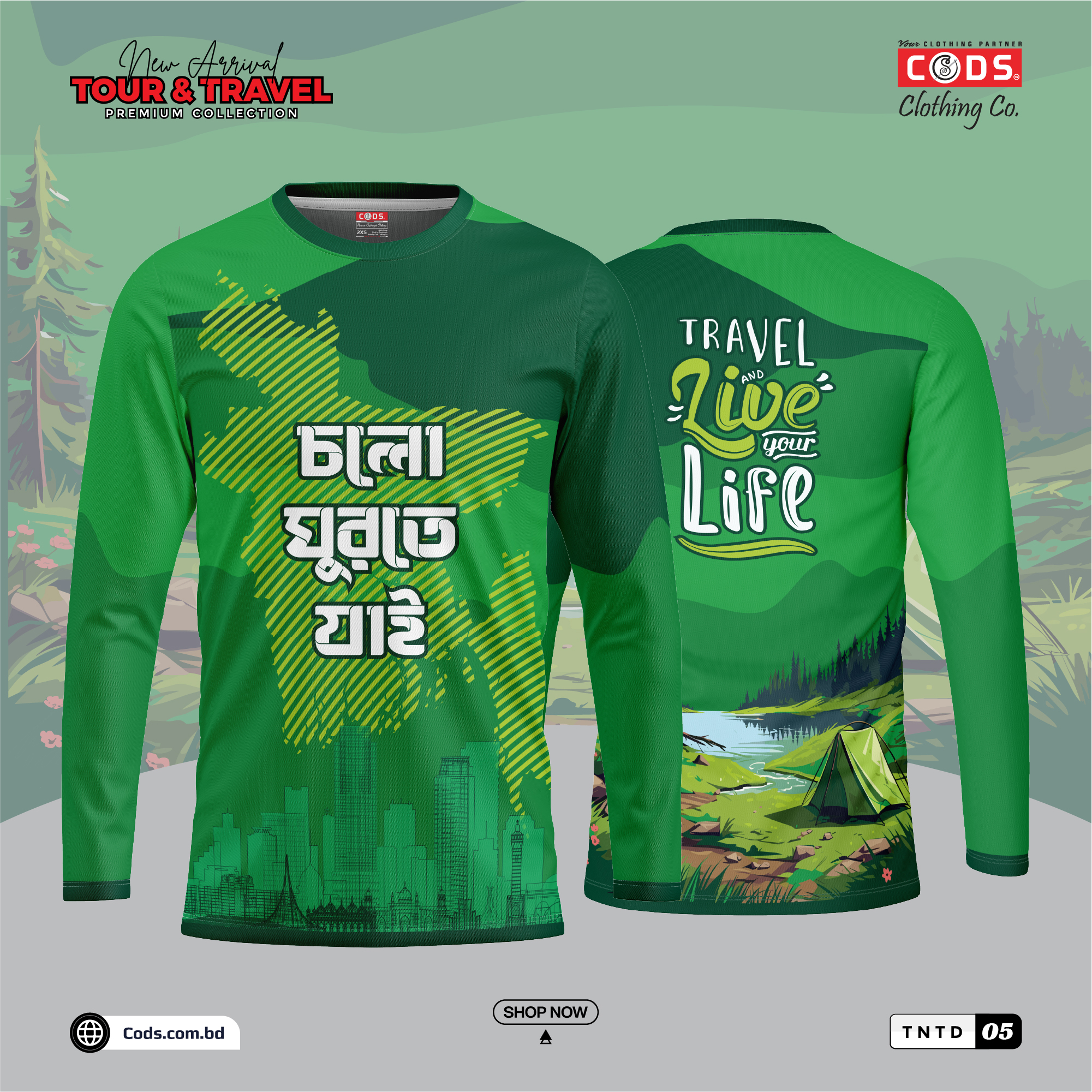 Cotton Long sleeve T-Shirt