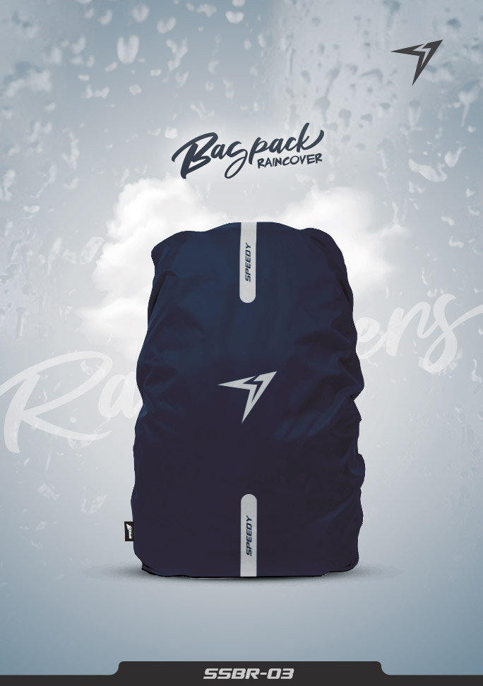 SPEEDY PREMIUM BAGPACK RAINCOVER-SSBR-03